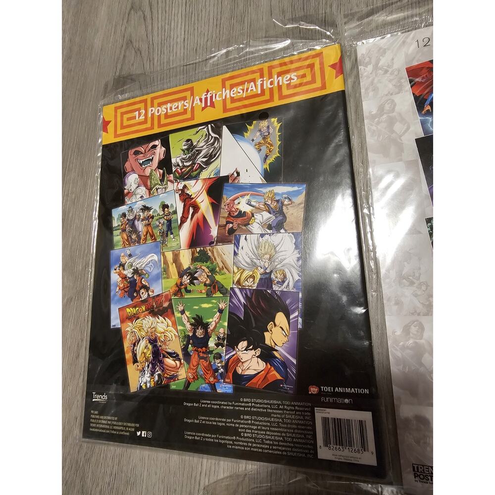 Marvel Avengers, DC, DBZ 12 Posters (Still Sealed) - Picture 4 of 5